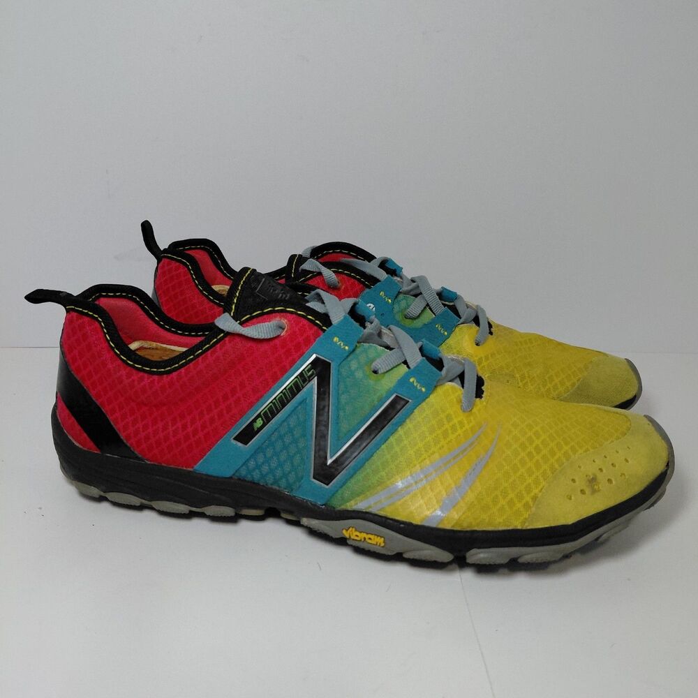 New Balance Minimus WT22 Colorful Running Shoes Women's Sz 10 B Barefoot Trail